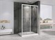 ABBER Душевой уголок  Sonnenstrand AG07100-S70, размер 100x70 см, двери складные, стекло 6 мм AG07100-S70 - фото 154502