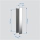 ABBER Душевой уголок  Sonnenstrand AG07100-S70, размер 100x70 см, двери складные, стекло 6 мм AG07100-S70 - фото 154504