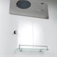 DETO Душевая кабина D120SR, размер 120x80 см, профиль глянцевый хром, стекло матовое D120SR - фото 160087