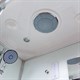 DETO Душевая кабина D120S R с электрикой, размер 120x80 см, профиль глянцевый хром, стекло матовое D120SREL - фото 160142