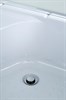 DETO Душевая кабина D120L, размер 120x80 см, профиль глянцевый хром, стекло матовое D120L - фото 160194