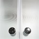 DETO Душевая кабина D120L, размер 120x80 см, профиль глянцевый хром, стекло матовое D120L - фото 160196