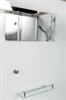 DETO Душевая кабина D120L, размер 120x80 см, профиль глянцевый хром, стекло матовое D120L - фото 160197