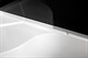 DETO Душевая кабина B10S LED BLACK, размер 100x100 см, профиль глянцевый хром, стекло тонированное - фото 160715