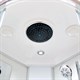 DETO Душевая кабина EM1580 с электрикой, размер 80x80 см, профиль глянцевый хром, стекло с узором EM1580EL - фото 160848