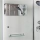 DETO Душевая кабина K401S, размер 100x100 см, профиль хром, стекло прозрачное K401S - фото 170753