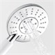 WASSERKRAFT Душевая система-стойка со смесителем с изливом, белый Soft-touch - фото 175174