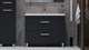 VELVEX Orlando Тумба напольная под раковину, ширина 100 см, цвет серый - фото 178065