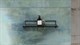 VELVEX Loft Полочка маллическая со стеклом, цвет черный - фото 178261