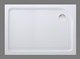 BELBAGNO Душевой поддон прямоугольный, размер 100х80 см, высота 15 см, белый, левая версия - фото 180094