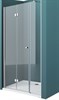 BELBAGNO Albano Душевая дверь в нишу, размер 130 см, двери складные, стекло 6 мм - фото 181307