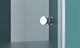 BELBAGNO Etna Душевая дверь в нишу, размер 100 см, двери распашные, стекло 6 мм - фото 181819