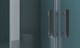 BELBAGNO Kraft Душевой уголок полукруглый, размер 90х90 см, двери распашные, стекло 6 мм - фото 182599