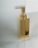 BELBAGNO Uno Шторка на ванну, размер 85 см, двери распашные, стекло 5 мм - фото 183116