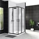 BELBAGNO Uno-195 Душевой уголок квадратный, размер 100х100 см, двери раздвижные, стекло 5 мм - фото 183337