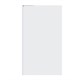 DAMIXA Skyline Душевая шторка на ванну 80х140 см, цвет Профиль хром / Стекло прозрачное - фото 184635