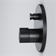 AM.PM F85A45722 X-Joy TouchReel смеситель д/ванны/душа, монтируемый в стену, черный, шт. - фото 185460