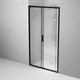 AM.PM W90G-110-1-195BM Gem Solo Дверь душевая 110х195, стекло матовыйовое, профиль черный матовый - фото 186273