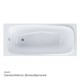 AM.PM W30A-170-075W-A Sensation, ванна акриловая A0 170х75 см, шт - фото 186686