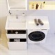 AM.PM M85AFSX0602WG X-Joy, База под столешницу для стиральной машины, напольная, 60 см, 2 ящика, белый гля - фото 186977