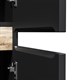 AM.PM M85ACHR0306BM X-Joy, шкаф-колонна, подвесной, правый, 30 см, цвет: черный матовый - фото 187056