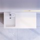 AM.PM M85AWPL1001WG X-Joy,  Раковина над стиральной машиной, литьевой мрамор, левая, 100 см, белый глянец - фото 187783