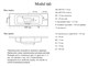 MADERA Modul Раковина накладная  прямоугольная, искусственный мрамор, ширина 60 см - фото 191131