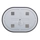 CEZARES Vague Зеркало с контурной подсветкой и датчиком движения, 12V, 220-240V, 1200x700x30 CZR-SPC-VAGUE-1200-700-MOV - фото 192732