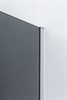 CEZARES Slider Душевой уголок прямоугольный двери распашные, профиль - хром / стекло - серое, размер 70х100 см, стекло 8 мм - фото 195112