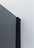 CEZARES Slider Душевой уголок прямоугольный двери распашные, профиль - черный  / стекло - серое, размер 70х100 см, стекло 8 мм - фото 195114