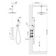 TIMO Saona Душевая система встроенная с термостатом (SX-2399/17SM), цвет золото матовое - фото 196700