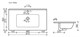 CERAMICA NOVA Element Умывальник накладной прямоугольный (цвет черный Матовый) Element 810*465*180мм, цвет черный матовый - фото 196904