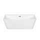 SANCOS Square Ванна акриловая отдельностоящая, размер 170х75 см, цвет белый FB14