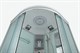 TIMO Comfort Душевая кабина четверть круга, размер 100х100 см, профиль - хром / стекло - прозрачное, двери раздвижные - фото 198658