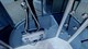 TIMO Standart Душевая кабина прямоугольная-асимметричная, размер 120х85 см, профиль - матовый / стекло - тонированное, двери раздвижные - фото 199317