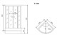 TIMO Standart Душевая кабина четверть круга, размер 100х100 см, профиль - матовый / стекло - тонированное, двери раздвижные - фото 199342
