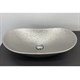 COMFORTY Раковина-чаша овальная ширина 60 см, цвет серебро - фото 200345