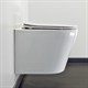 COMFORTY Унитаз подвесной 105 безободковый, сиденье дюропласт softclose тонкое, быстросъёмное, цвет белый - фото 201155