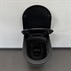 COMFORTY Унитаз подвесной 105MB безободковый, сиденье дюропласт softclose тонкое, быстросъёмное, цвет черный матовый - фото 201165