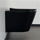 COMFORTY Унитаз подвесной 105MB безободковый, сиденье дюропласт softclose тонкое, быстросъёмное, цвет черный матовый - фото 201167