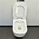 COMFORTY Унитаз подвесной 102 безободковый, сиденье дюропласт softclose тонкое, быстросъёмное, цвет белый - фото 201189