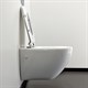 COMFORTY Унитаз подвесной 104, ободковый, сиденье дюропласт softclose тонкое, быстросъёмное, цвет белый - фото 201194