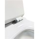 COMFORTY Унитаз подвесной 104, ободковый, сиденье дюропласт softclose тонкое, быстросъёмное, цвет белый - фото 201199