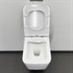 COMFORTY Унитаз подвесной 106 безободковый, сиденье дюропласт softclose тонкое, быстросъёмное, цвет белый - фото 201204