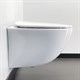 COMFORTY Унитаз подвесной 107 безободковый, сиденье дюропласт softclose тонкое, быстросъёмное, цвет белый - фото 201210
