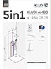 KLUDI Ameo Душевой комплект с термостатом для душа, хром - фото 201708