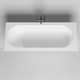 SALINI Ornella Встраиваемая ванна с прямоугольной чашей, регулируемые ножки, донный клапан "Up&Down" белый, сифон, интегрированный слив-перелив размер 170х70 см, белый - фото 202354