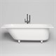 SALINI Ornella Встраиваемая ванна с прямоугольной чашей, регулируемые ножки, донный клапан "Up&Down" белый, сифон, интегрированный слив-перелив размер 170х70 см, белый - фото 202355