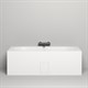 SALINI Ornella Встраиваемая ванна с прямоугольной чашей, регулируемые ножки, донный клапан "Up&Down" белый, сифон, интегрированный слив-перелив размер 170х75 см, белый - фото 202491