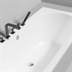 SALINI Ornella Встраиваемая ванна с прямоугольной чашей, регулируемые ножки, донный клапан "Up&Down" белый, сифон, интегрированный слив-перелив размер 170х75 см, белый - фото 202498